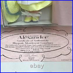 Madame Alexander 49405 Maypole Merriment Courtney 8in With COA 35 Of 55 In Box