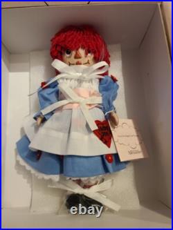 Madame Alexander #64255 I Love You Raggedy Ann 8 Porcelain Doll LE 200 Retired