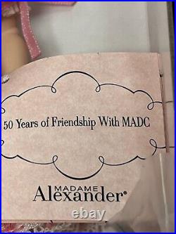 Madame Alexander 64270 50 Years of Friendship w MADC 8 Doll With Box, Accessories