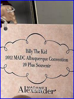 Madame Alexander 65640 Billy The Kid 8 Doll With Box, Accessories, COA & Tags