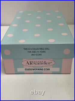 Madame Alexander 65650 Morning Star 8 Doll With Box, Accessories, COA & Tags