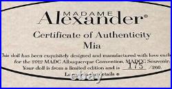 Madame Alexander? 65700 8 Doll With Box, Accessories, COA and Tags