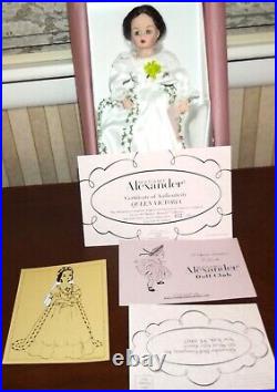 Madame Alexander 66605 Queen Victoria 10 Doll 2013 LE 250 Brand New NRFB Mint