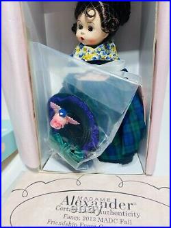 Madame Alexander 67840 Fancy 8 Doll In Box With Accessories, COA and Tags