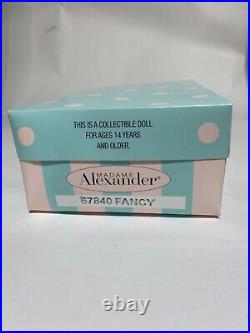 Madame Alexander 67840 Fancy 8 Doll In Box With Accessories, COA and Tags