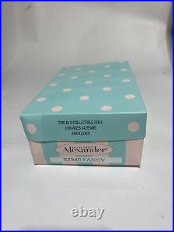 Madame Alexander 67840 Fancy 8 Doll In Box With Accessories, COA and Tags