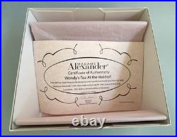 Madame Alexander 8 #40971 GODC Wendy's Tea At the Waldorf NIB LE-40 (2005)