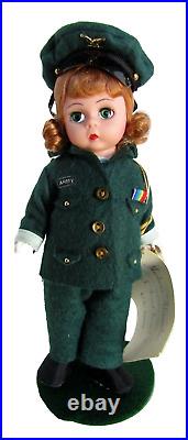 Madame Alexander 8 ARMED FORCES Set ARMY, NAVY, AIR FORCE, MARINES, in boxes