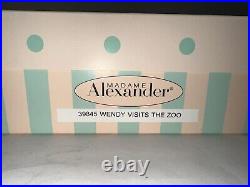 Madame Alexander 8 Doll 39845 Wendy Visits the Zoo In Box Withaccessories