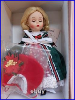 Madame Alexander 8 Doll #64460 Victorian Yuletide Reg#a260209 Mint 2006