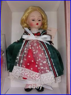 Madame Alexander 8 Doll #64460 Victorian Yuletide Reg#a260209 Mint 2006