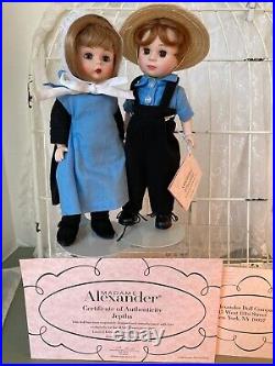 Madame Alexander 8 Doll Amish Jeptha Very RARE 2009 MADCC + Hannah