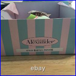 Madame Alexander 8 Doll Easter Parade # 47615 With Bunny & COA Original Box