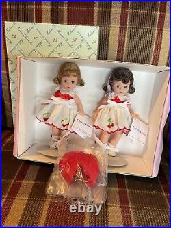 Madame Alexander 8 Dolls 17700 Cherry Twins, NIB