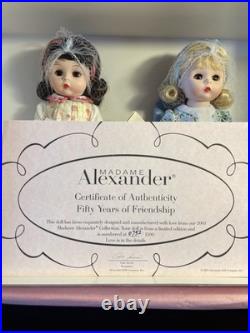 Madame Alexander 8 Dolls 37950 Fifty Years of Friendship, NIB, 752/1500