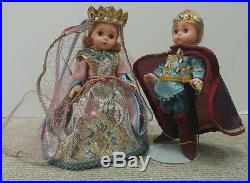 Madame Alexander 8 Dolls # 79550 Camelot Pair Queen Guinevere Sir Lancelot 1995