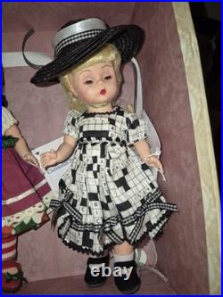 Madame Alexander 8 Dolls Lot, with Tags, Not In There Boxes, 8 Dolls Total