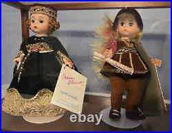 Madame Alexander 8 Dolls-Queen Isabella and Christopher Columbus withBOX-SEE DESC