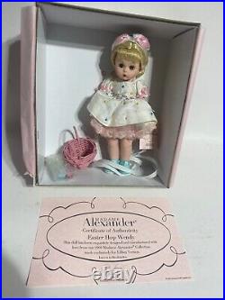 Madame Alexander 8 Easter Hop Wendy 50785 With COA, Box. Tags And Accessories