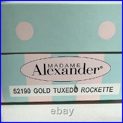 Madame Alexander 8 Gold Tuxedo Rockette 52190 MADC 2010 LE 220