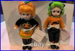 Madame Alexander 8 Halloween Gift Set, Maggie & Wendy Pre-owned NOT USED