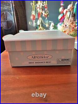 Madame Alexander 8 Madame's Best 38045 Doll NIB Hard Box
