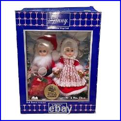 Madame Alexander 8 Mr. And Mrs. Claus Ginny 71-3010 Christmas Holiday Poseable