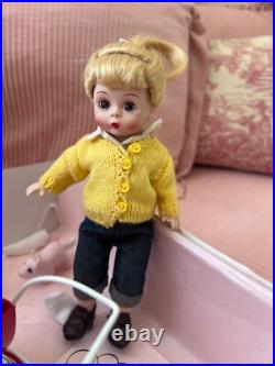 Madame Alexander 8 Out for a Stroll with Wilbur #48500 Doll Set with Box