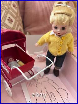Madame Alexander 8 Out for a Stroll with Wilbur #48500 Doll Set with Box