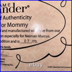 Madame Alexander 8'Shopping For Mommy'- A Neiman Marcus Exclusive MINT 7of 75