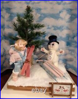 Madame Alexander 8 Sledding Wendy #36015 DIORAMA