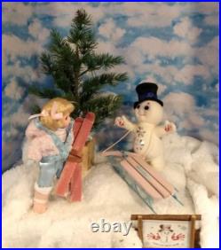 Madame Alexander 8 Sledding Wendy #36015 DIORAMA