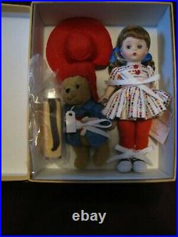 Madame Alexander 8 Wendy Loves Paddington Bear Doll and Bear Trunk Set