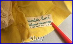 Madame Alexander 8 Wendy Loves School Dresses SLW #348 (1956-1957)