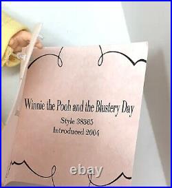 Madame Alexander, 8 Winnie The Pooh And The Blustery Day #38365. Mint Condition