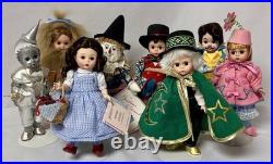 Madame Alexander 8 Wizard Of Oz Dolls Includes 9 Characters