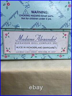Madame Alexander Alice In Wonderland, Margaret Face #25905 14 made in 2000