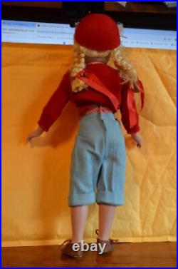 Madame Alexander All Original 1949 Tagged 18 Polly Pigtails Doll