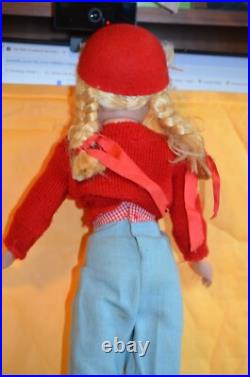 Madame Alexander All Original 1949 Tagged 18 Polly Pigtails Doll