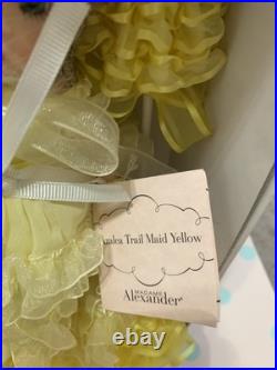 Madame Alexander Azalea Trail Maid Doll Yellow New In Box Rare
