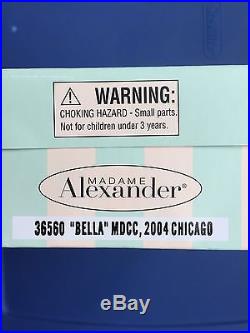 Madame Alexander BELLA Centerpiece Doll 8 NRFB 2004 MDCC Chicago Co 36560 19/50