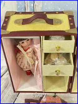 Madame Alexander BON VOYAGE PARIS WENDY TRUNK SET Doll Mini doll Bear 4 Outfits