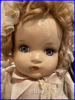 Madame Alexander Baby Genius 20 in. Doll withoriginal Tagged clothes. 1949-50