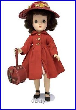 Madame Alexander Binnie Walker 15 Doll Original Tagged Outfit Walks 1953