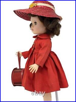 Madame Alexander Binnie Walker 15 Doll Original Tagged Outfit Walks 1953
