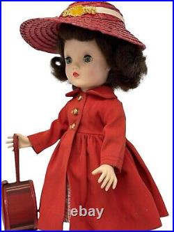 Madame Alexander Binnie Walker 15 Doll Original Tagged Outfit Walks 1953