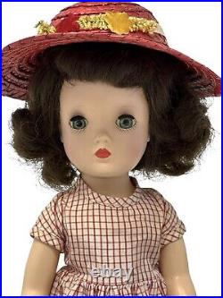 Madame Alexander Binnie Walker 15 Doll Original Tagged Outfit Walks 1953