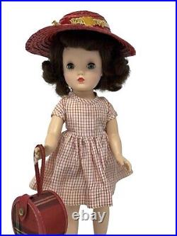 Madame Alexander Binnie Walker 15 Doll Original Tagged Outfit Walks 1953