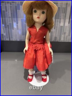 Madame Alexander Binnie Walker Doll Vintage 1950's Red Dress 14.5