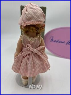 Madame Alexander Bnt Knee Walk Alexander-kins Wendy Doll In Original Box 8 1959